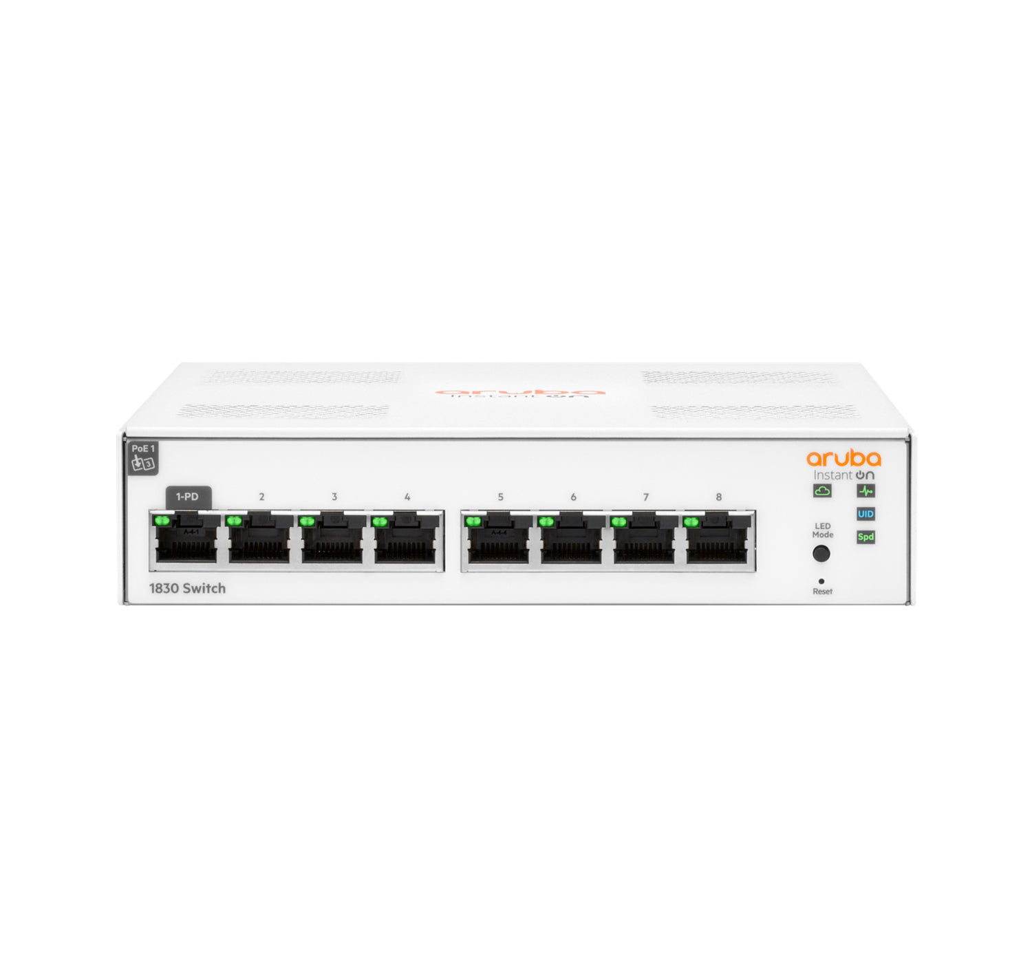 HPE Aruba Networking Aruba Instant On 1830 8G Managed L2 Gigabit Ethernet (10/100/1000)