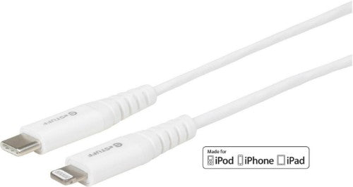 eSTUFF ES602021 lightning cable 0.5 m White
