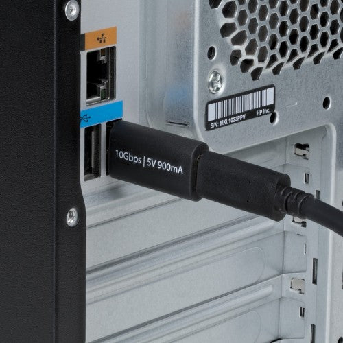 StarTech.com USB-A to USB-C Adapter, USB-A Male to USB-C Female Converter, USB 10Gbps, 5V 900mA, USB to USB C Adapter for USB-A Chargers/Hubs