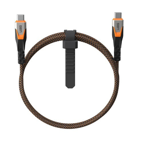 Urban Armor Gear 9B4415114097 USB cable USB 3.2 Gen 2x2 0.75 m USB C Black, Orange