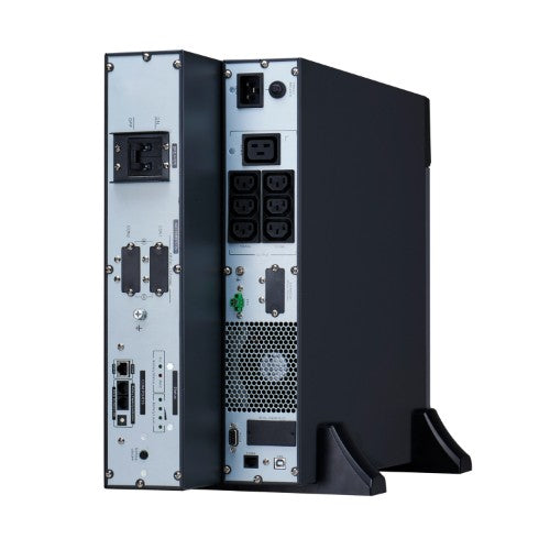 APC Easy UPS On-Line, 3kVA, Lithium-ion, Rack/Tower 4U, 230V, 6 IEC C13 + 1 IEC C19 outlets, Intelligent Card Slot, Extended runtime, W/ rail kit