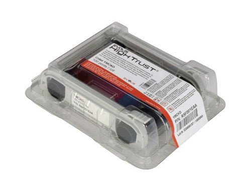 Evolis R7H006NAA Thermal-transfer ribbon Bk,C,M,Y, Transparent, 250 pages for Evolis Elypso/Primacy