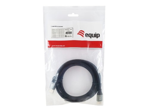 Equip DisplayPort 2.1 Premium Cable, 3.0m, 16K/60Hz, 54Gbps