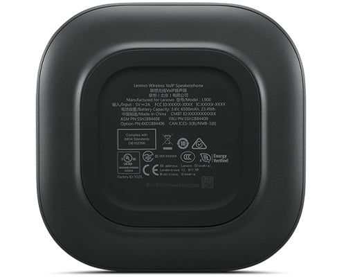 Lenovo 4XD1B84406 Bluetooth conference speaker Black 5.0