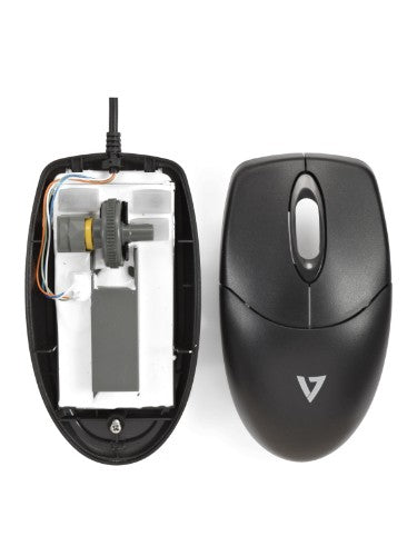 V7 Washable Antimicrobial Keyboard & Mouse Combo, USB, Optical, IP68Spec, Waterproof