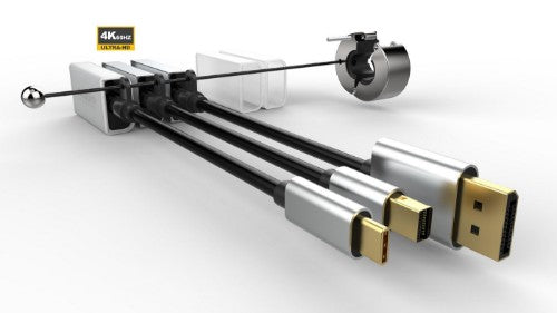 Vivolink PROADRING7S video cable adapter DisplayPort + Mini DisplayPort + USB Type-C 3 x HDMI