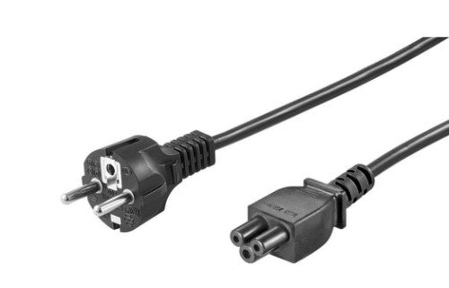 Microconnect PE010818S power cable Black 1.8 m CEE7/7 C5 coupler