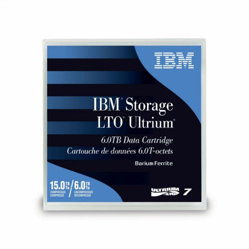 IBM LTO Ultrium 7 Data Cartridge Blank data tape 6 TB