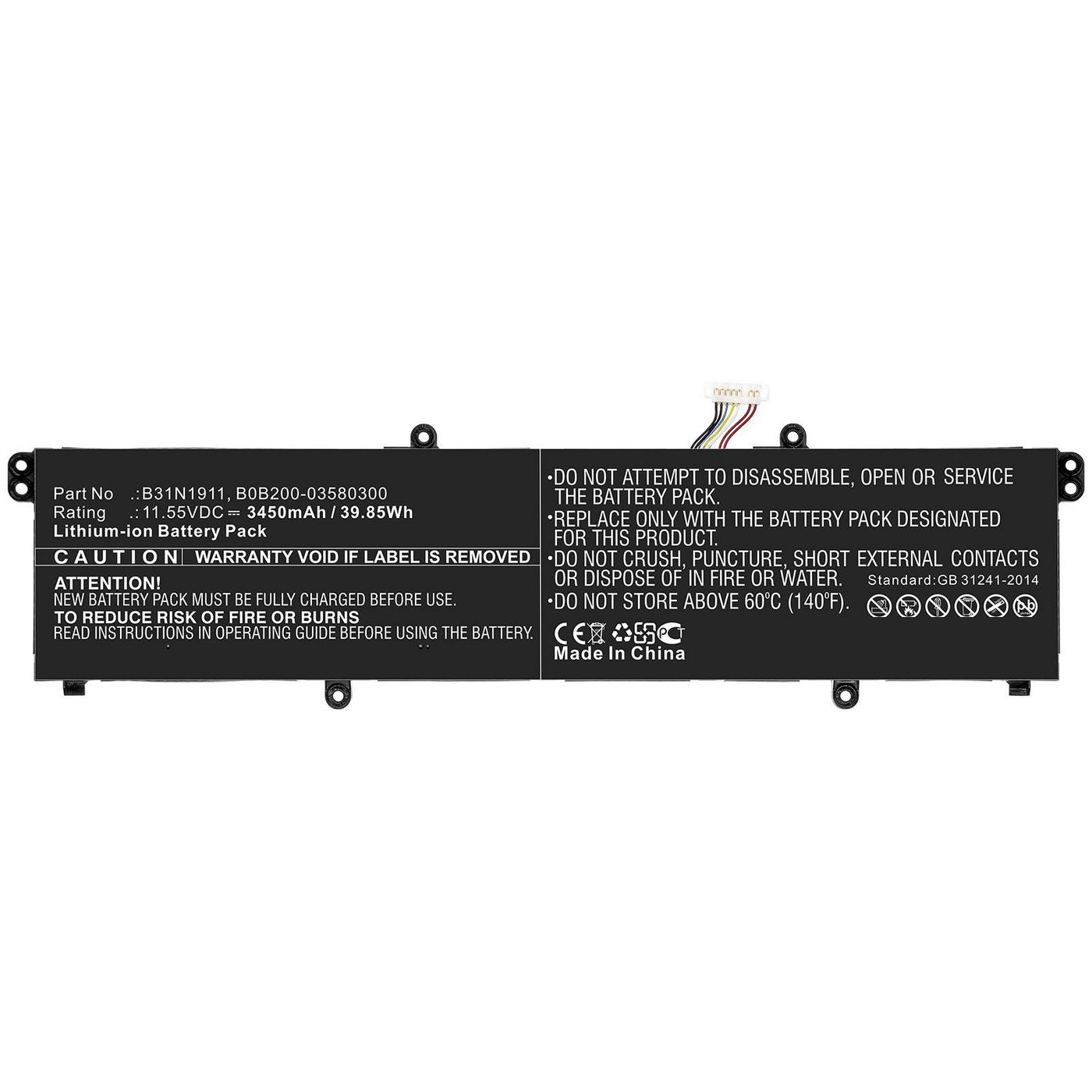 CoreParts MBXAS-BA0240 laptop spare part Battery