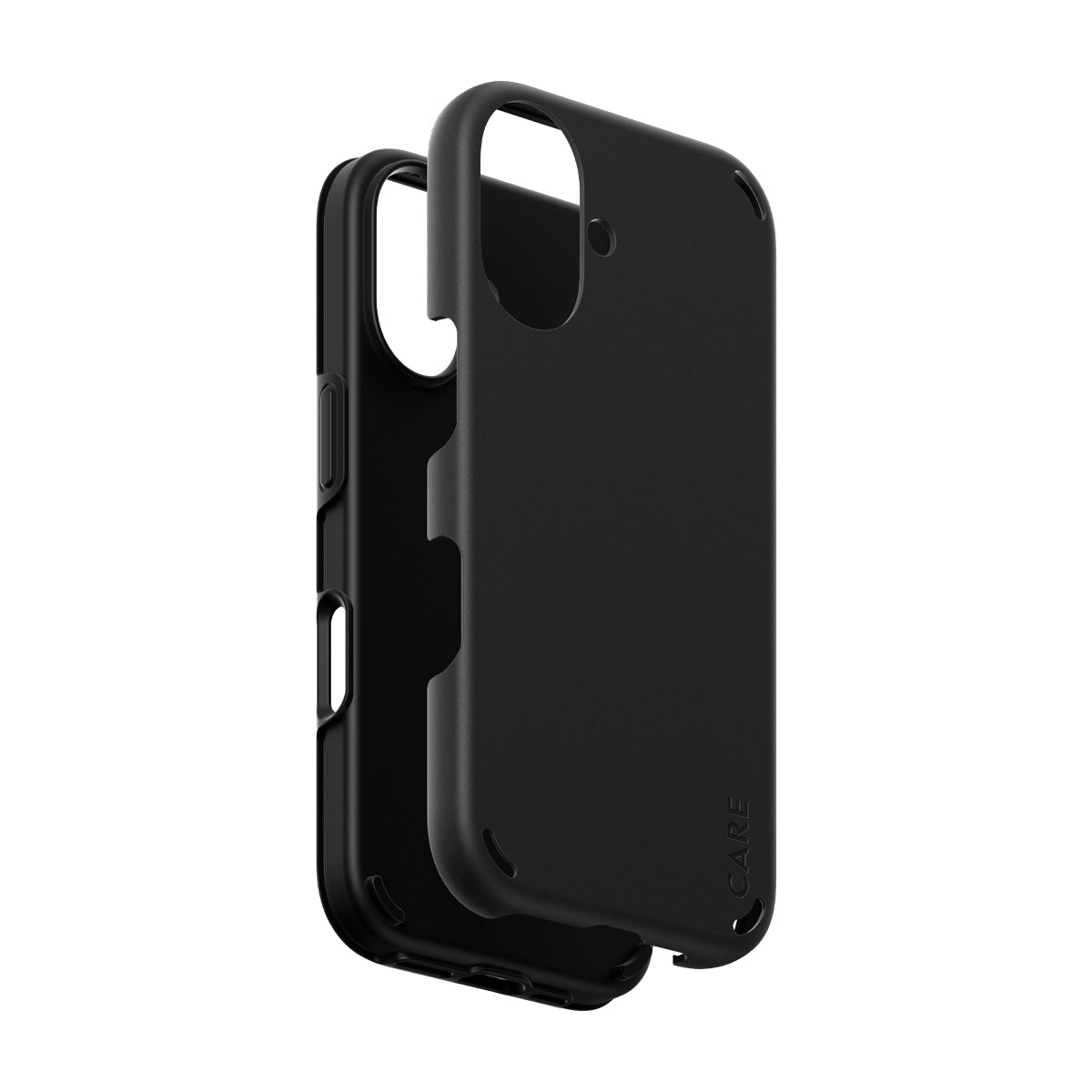 PanzerGlass CARE by ® Feature Case Double Defense Black iPhone 16