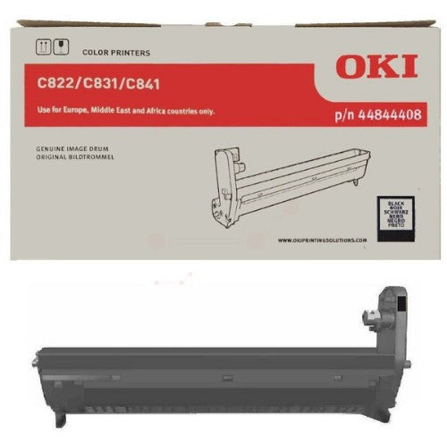 OKI 44844408 Drum kit black, 30K pages ISO/IEC 19752 for OKI C 822/841