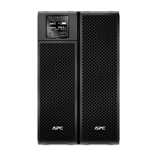 APC Smart-UPS On-Line, 10kVA/10kW, Tower, 230V/400V, 6x C13+4x C19 IEC outlets, Network Card+SmartSlot, Extended runtime, W/O rail kit