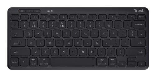 Trust Lyra keyboard Universal RF Wireless + Bluetooth QWERTY US English Black