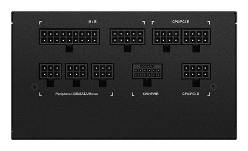 GIGABYTE UD850GM PG5 V2 Power Supply Unit- PCIe Gen 5.1, 80 PLUS Gold, Fully Modular Design, 120mm Fan, ATX 3.1 compatible, EU Plug