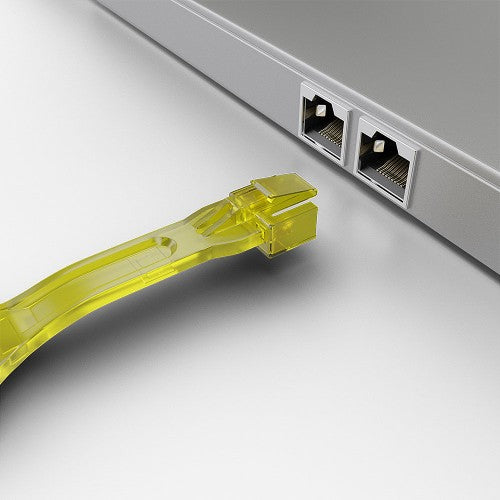 Lindy RJ45 Port Blocker Key, Yellow
