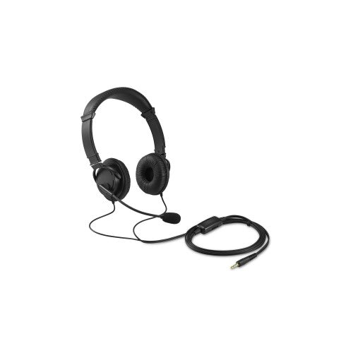 Kensington Classic 3.5mm Headset with Mic and Volume Control