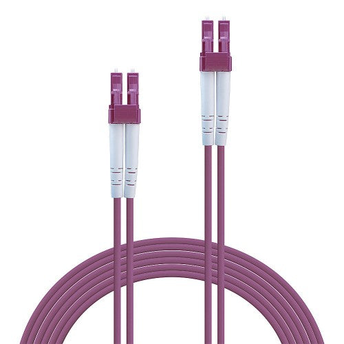 Lindy 15m LC-LC OM4 50/125 Fibre Optic Patch Cable