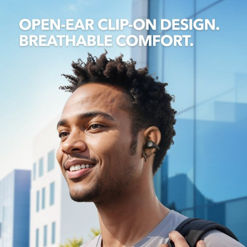 Soundcore C40i Headphones Wireless Open-ear Calls/Music/Sport/Everyday Bluetooth Black