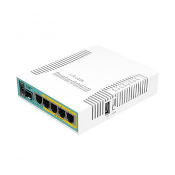 Mikrotik hEX PoE wired router White