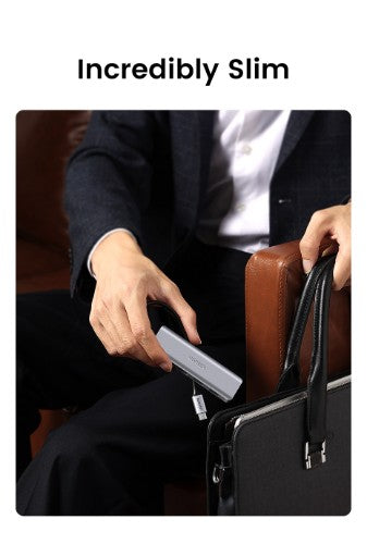 Ugreen 70336 interface hub USB 3.2 Gen 1 (3.1 Gen 1) Type-C 5000 Mbit/s