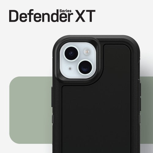 OtterBox Defender Series XT for iPhone 15, Black