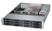 Supermicro SC826BE1C4-R1K23LPB Rack Black 1200 W