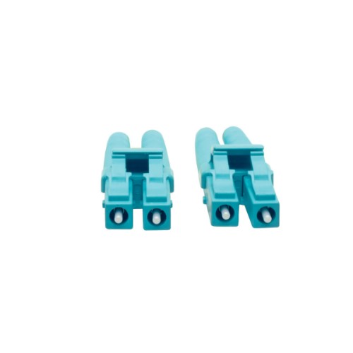 Tripp Lite N820-02M-OM5 100G Duplex Multimode 50/125 OM5 LSZH Fiber Optic Cable (LC/LC), Lime Green, 2 m