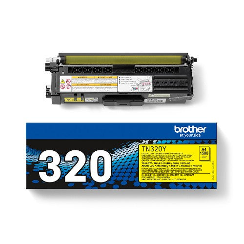 Brother TN-320Y Toner yellow, 1.5K pages ISO/IEC 19798 for Brother HL-4150/4570