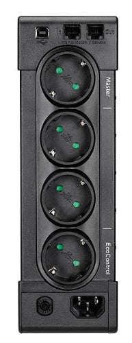 Eaton Ellipse PRO 650 DIN uninterruptible power supply (UPS) Line-Interactive 0.65 kVA 400 W 4 AC outlet(s)