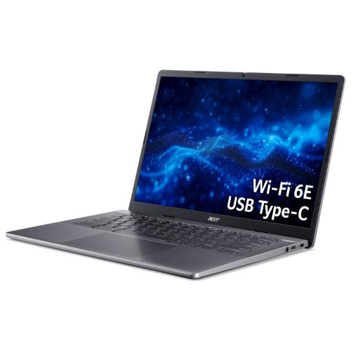Acer Chromebook Enterprise 514 CBE574-1-R4KW R5-7520C 16GB/256GB AMD Ryzen™ 5 35.6 cm (14") LPDDR5x-SDRAM SSD Wi-Fi 6E (802.11ax) ChromeOS Charcoal, Grey