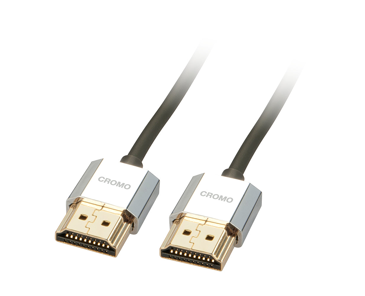 Lindy 1m CROMO Slim High Speed HDMI Cable with Ethernet