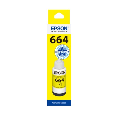 Epson C13T664440/664 Ink bottle yellow, 6.5K pages 70ml for Epson L 300/655