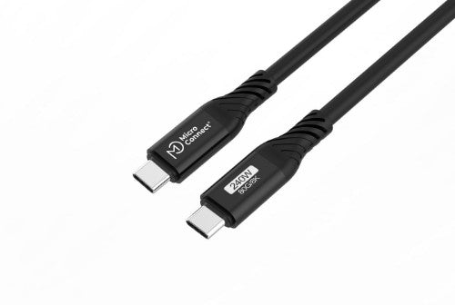 Microconnect USB4CC05-240W-80GBPS USB cable USB4 Gen 3x2 0.5 m USB C Black
