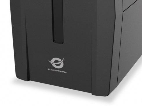 Conceptronic ZEUS 850VA 480W UPS, IEC socket