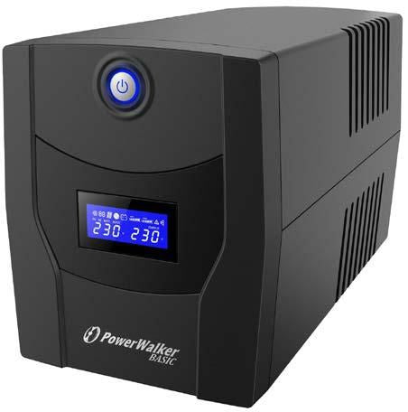 PowerWalker VI 1000 STL uninterruptible power supply (UPS) Line-Interactive 1 kVA 600 W 2 AC outlet(s)