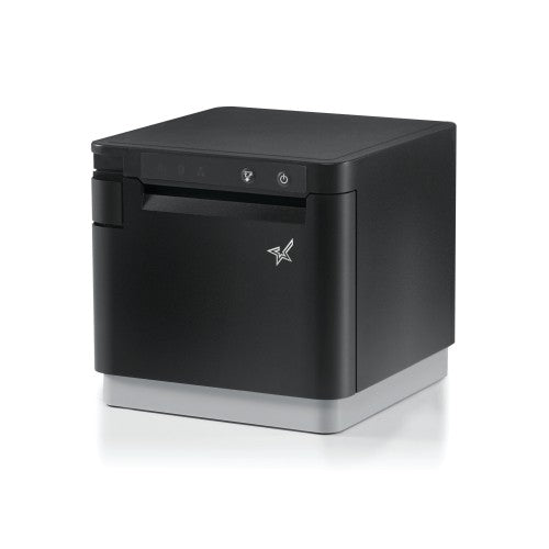 Star Micronics mC-Print3, Thermal, 3in, Cutter, Ethernet (LAN), USB, CloudPRNT, Black, EU & UK, PS60C Power Supply included Wired & Wireless Direct thermal POS printer