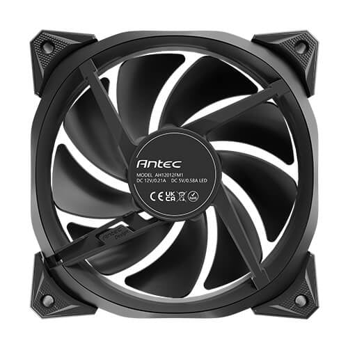 Antec Fusion 120 mm ARGB Computer case Fan Black 1 pc(s)