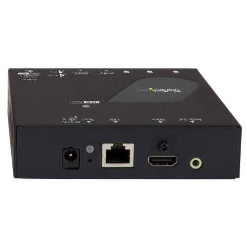 StarTech.com 4K HDMI over IP Receiver for ST12MHDLAN4K, IP Extender with Video Control App, Support for AVoIP Video Wall - TAA