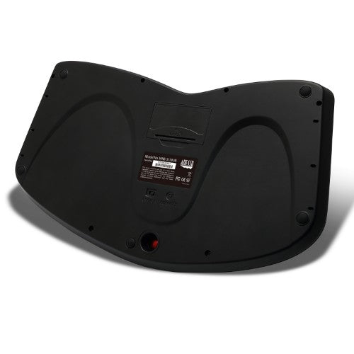 Adesso Tru-Form Media 3150 - 2.4 GHz Wireless Ergo Trackball Keyboard