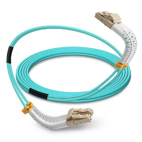 Lanview LVO231469-FLEX InfiniBand/fibre optic cable 1 m LC Aqua colour