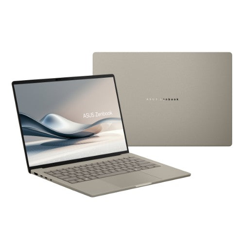 ASUS Zenbook A14 UX3407RA-QD007W Copilot+ PC Snapdragon X1E-78-100 Laptop 35.6 cm (14") WUXGA 16 GB LPDDR5x-SDRAM 1 TB SSD Wi-Fi 7 (802.11be) Windows 11 Home Beige