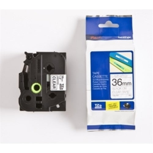 Brother TZE-161 DirectLabel black on Transparent 36mm x 8m for Brother P-Touch TZ 3.5-36mm/HSE/6-36mm
