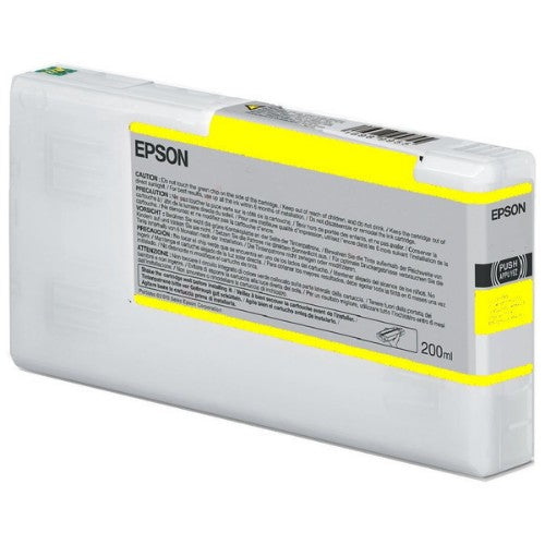 Epson C13T913400/T9134 Ink cartridge yellow 200ml for Epson SC-P 5000/V
