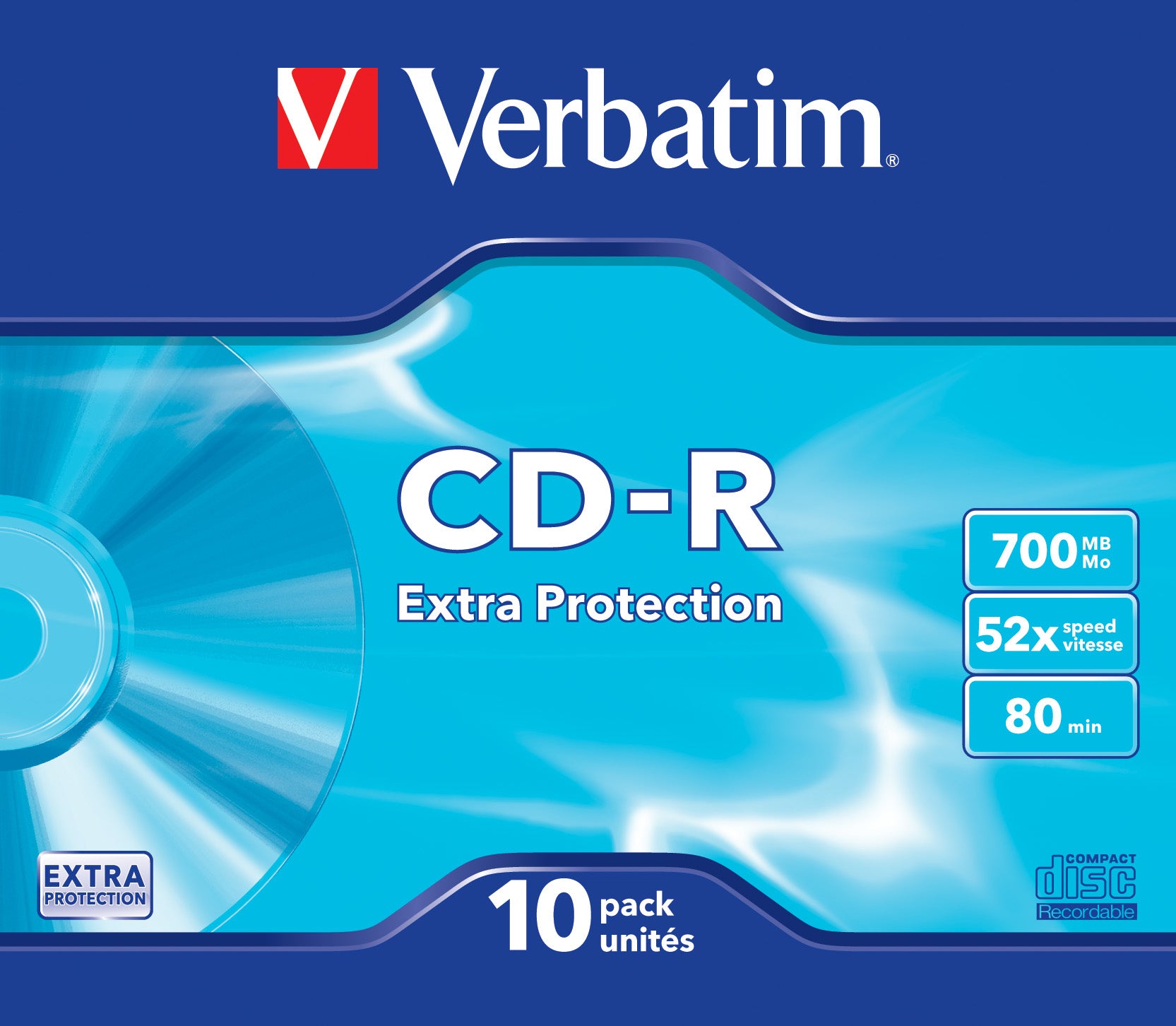 Verbatim CD-R Extra Protection 700 MB 10 pc(s)