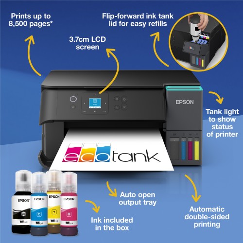 Epson EcoTank ET-2950 Inkjet A4 4800 x 1200 DPI 33 ppm Wi-Fi