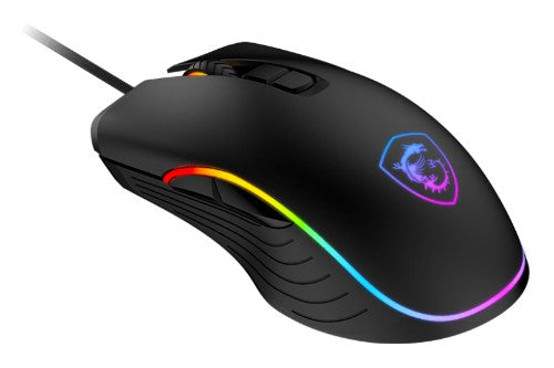 MSI FORGE GM300 mouse Gaming Ambidextrous USB Type-A Optical 7200 DPI