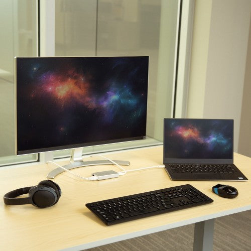 StarTech.com USB-C Multiport Adapter - USB-C Travel Docking Station w/ 4K HDMI - 60W Power Delivery Pass-Through, GbE, 2pt USB-A 3.0 Hub - Portable Mini USB Type-C Dock for Laptop - White