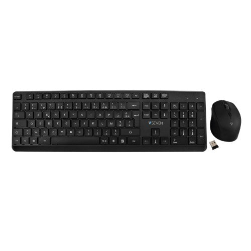 V7 CKW350FR Wireless Keyboard and Mouse Combo - FR Layout