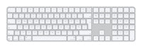 Apple Magic keyboard Universal USB + Bluetooth QWERTZ German White