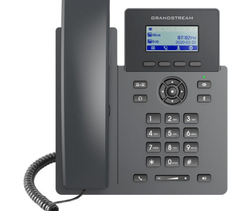 Grandstream Networks GRP2601P IP phone Black 2 lines LCD